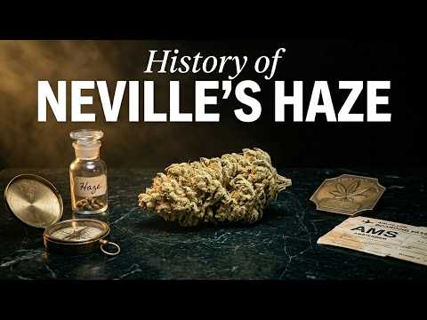 Video thumbnail for the history of the Neville's Haze strain from the 1980s