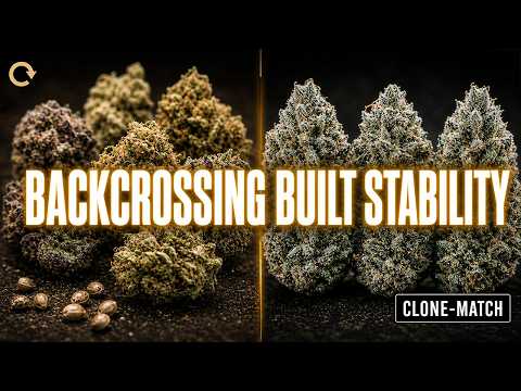 Video thumbnail explaining backcrossing and stable strain breeding