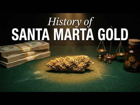 Video thumbnail for the history of the Santa Marta Gold Colombian strain